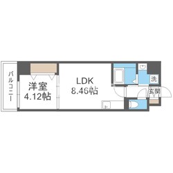 ACT DOORS 天六の物件間取画像